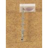 SBB Gleisfeld Lampe, altes Modell, einfach, ohne LED, 10 Stück, Bausatz