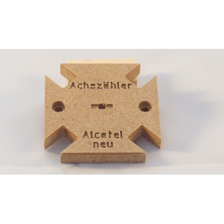 Werkzeug zum Bohren vom Alcatel Achszähler (Gehäuse)